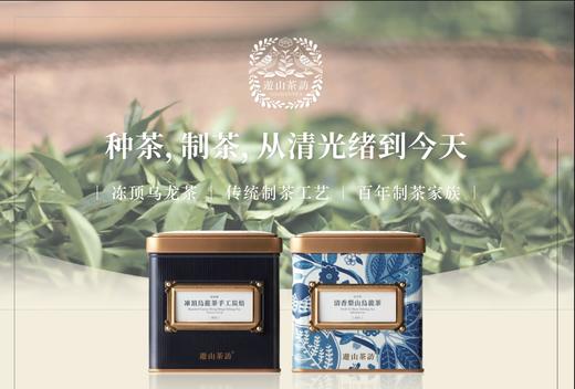 游山茶访  手工碳焙冻顶乌龙茶802 100克 商品图0