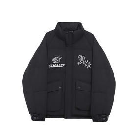 【新品上新】HX 冬季短款立领羽绒服C100440045101/02/03