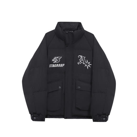 【新品上新】HX 冬季短款立领羽绒服C100440045101/02/03 商品图0