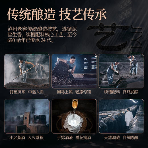 泸州老窖 窖龄90年 浓香型白酒 52度500ml 礼盒装 商品图5