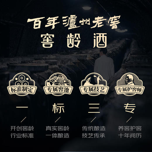 泸州老窖 窖龄60年 浓香型白酒 38度500ml 双瓶装 商品图2