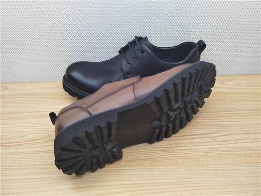 豪行秋冬新款13343109真皮牛皮商务休闲男鞋单鞋皮鞋 商品图4