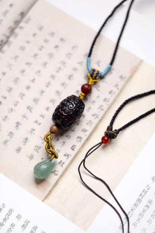 镇守四方°紫檀吊坠 商品图4