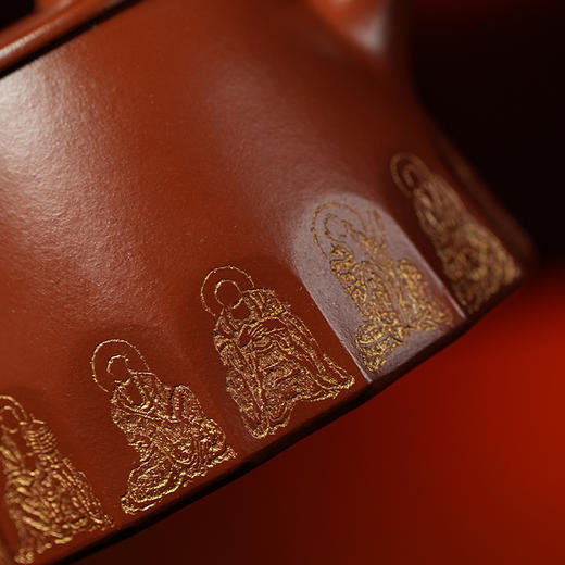 龙德堂陶艺 汤宣武制《佑瓢》原矿大红袍 130cc 库存请咨询客服 商品图4