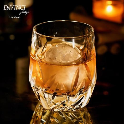 davinci意大利进口威士忌酒杯家用洋酒杯水晶杯酒樽套装轻奢送礼达芬奇2头凤凰威士忌杯（礼盒） 商品图3