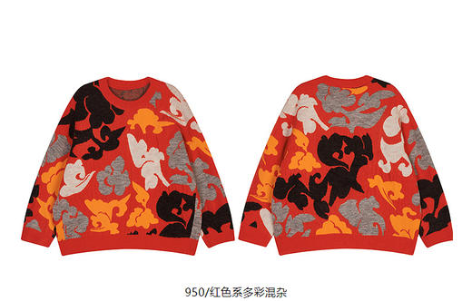 jnby   25年春款  长袖套头毛衫  1P1312810 商品图11