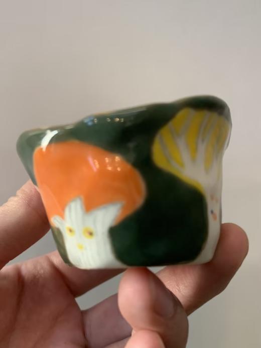 Diandian丨不带把手陶瓷手捏杯 商品图0
