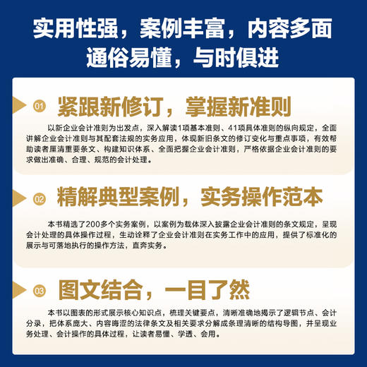 企业会计准则及应用指南实务详解（2025年版） 企业会计准则培训用书 会计工具书 财务管理 会计报表 商品图2