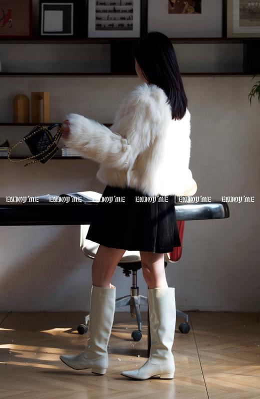 【门店同款】ENJOY冬季“福”贵汀花语皮草外套 160644294 商品图2