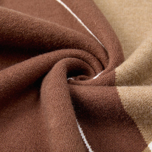 【拼色设计】罗蒙休闲针织衫男秋冬季毛衣加厚男士毛衣男士针织衫 商品图6