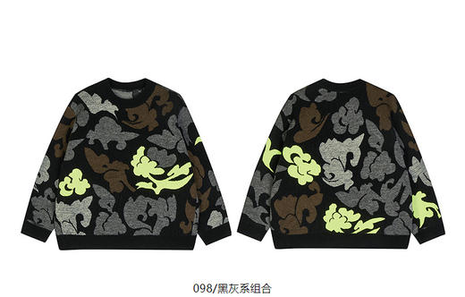 jnby   25年春款  长袖套头毛衫  1P1312810 商品图10