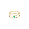 订购6周到｜La Brune et La Blonde-HULA HOOP solitaire-18K黄金 0.08-0.15克拉祖母绿 戒指［法国设计师］ 商品缩略图0