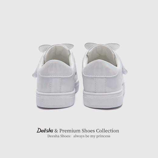 笛莎Deesha 女童童鞋2025春新款时尚洋气透气低帮板鞋 商品图4