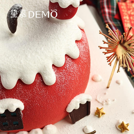 苹果小雪屋·创意主题奶油蛋糕| Apple snow house 商品图3