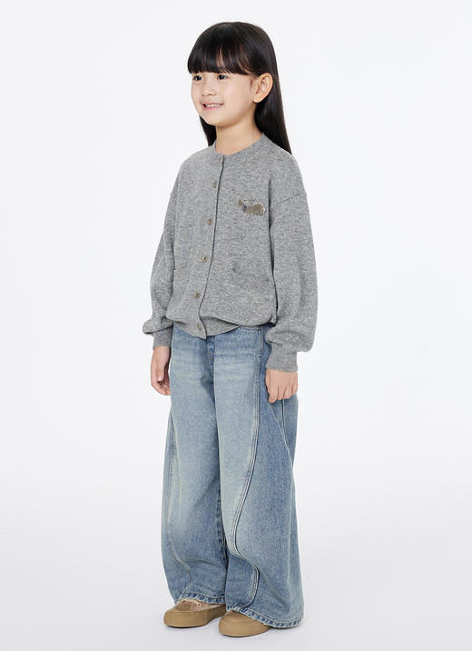 jnby   25年春款  短款开襟毛杉  1P1310920 商品图7