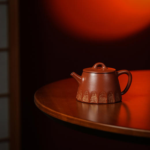 龙德堂陶艺 汤宣武制《佑瓢》原矿大红袍 130cc 库存请咨询客服 商品图0