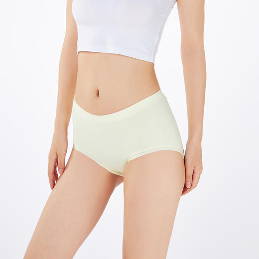 都市丽人一体美臀系列裸氨一体缝三角裤LKH2A4 商品图2