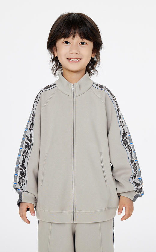 jnby   25年春款  开襟卫衣  1P1411430 商品图3