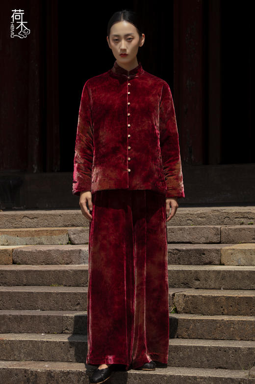 荷木HEMU丨落金·阔腿裤 商品图3