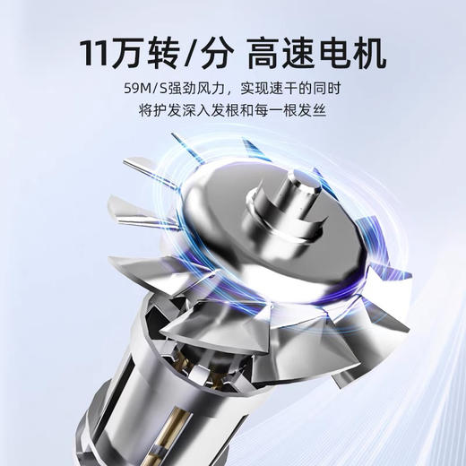 西屋家用高速吹风机大功率电吹风大风力速干发风筒 商品图2