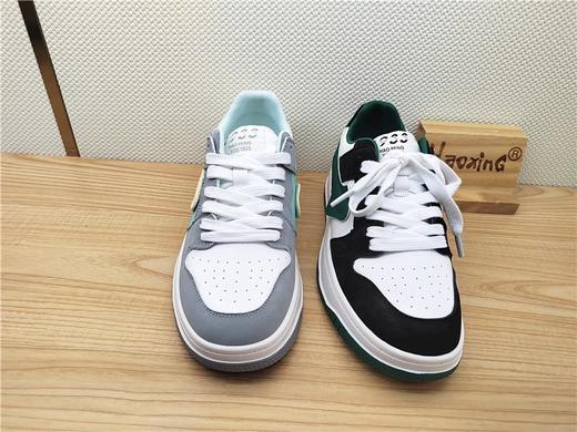 豪行春季新款23129522真皮时尚休闲平跟女鞋单鞋皮鞋 商品图3