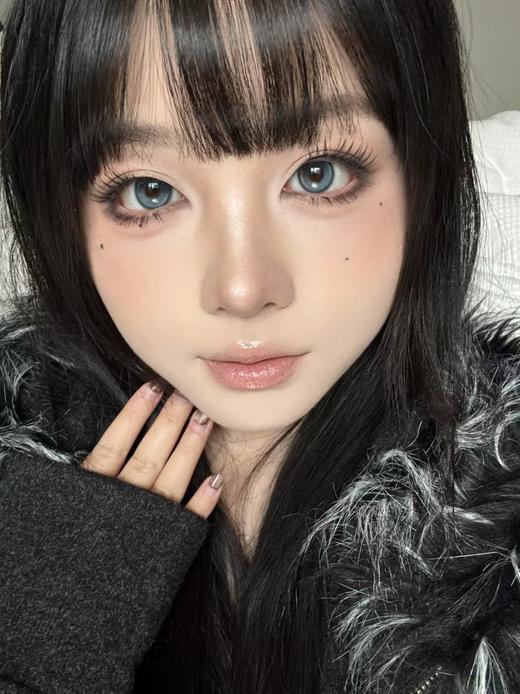 <月抛大直径>KIKICON-星沙海蓝 -14.5mm【月抛 0-1000度 含525/575】 商品图3