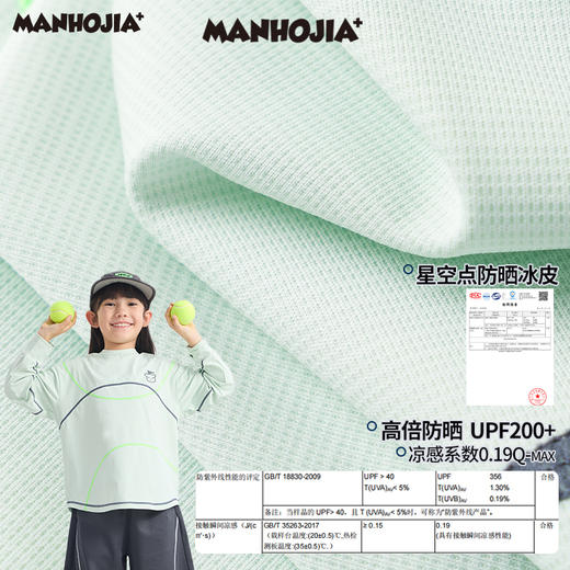 【熊朋友】漫画家25春高倍原纱防晒凉感冰皮衣 商品图3