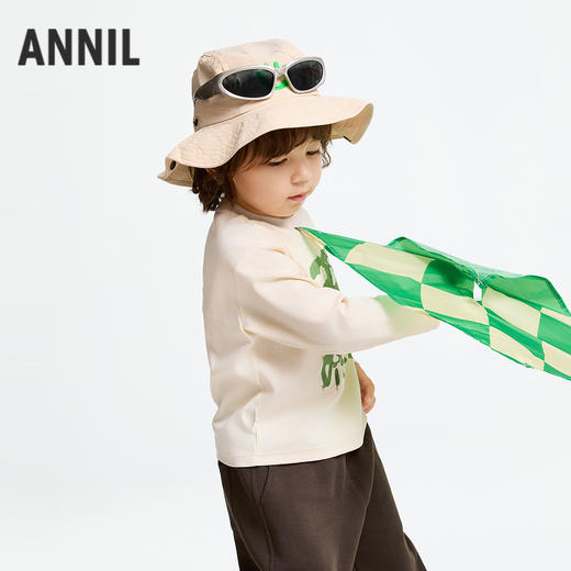 男童圆领长袖针织衫春季新款安奈儿童装实体店同款XB511539 商品图1