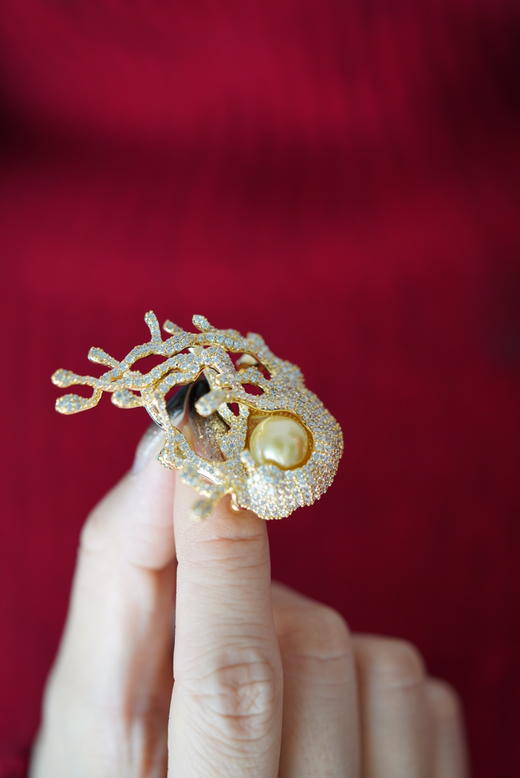 南阳金珍珠胸花「权游系列」 商品图1