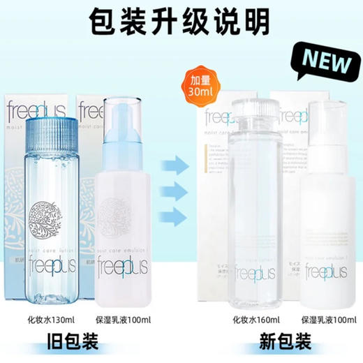freeplus芙丽芳丝水乳保湿修护滋润润清爽套装补水护肤官方正品 商品图1