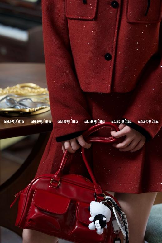 【门店同款】ENJOY冬季漂亮朋友细闪百褶裙套装 160894285 商品图5