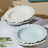 Higoo·嗨购 轻奢极简碗盘系列 8.5英寸中古浮雕餐盘/4.7英寸法式浮雕碗套装/8英寸纯色陶瓷汤碗面碗 商品缩略图12