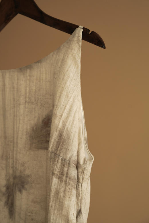 花影丝麻吊带裙 商品图2