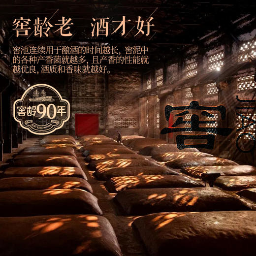 泸州老窖 窖龄90年 浓香型白酒 38度500ml 双瓶装 商品图3