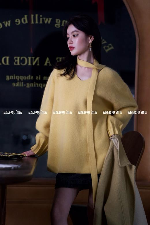 【门店同款】ENJOY冬季柔韧与共斗篷款包包大衣 160599614 商品图5