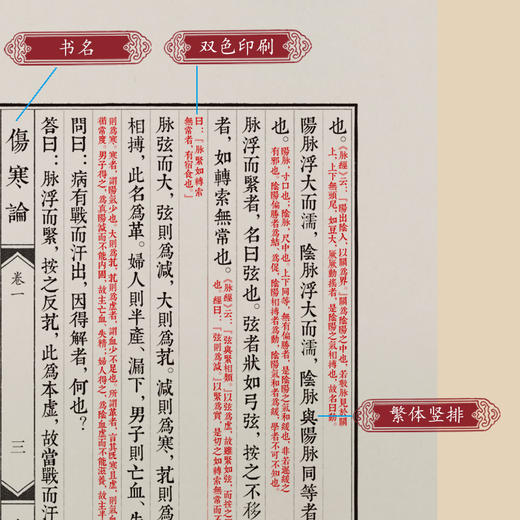 【崇贤馆】宣纸-中医伤寒论（一函两册）繁体竖排 商品图6