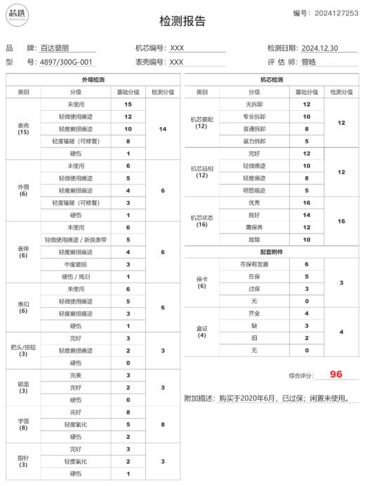 百达翡丽4897/300G-001 商品图8