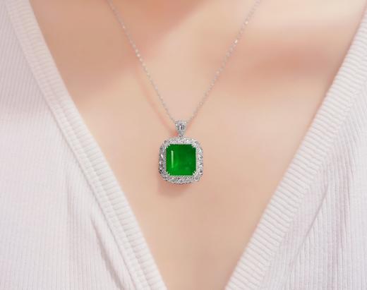 11.35ct刻面祖母绿吊坠 商品图3