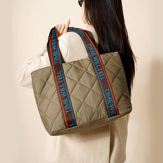 趁早Kieraye【云朵托特包】三防面料柔软宠物友好小猫包休闲单肩包 商品图3