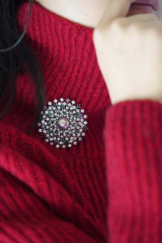 珍珠胸花「蒲公英」 商品图3