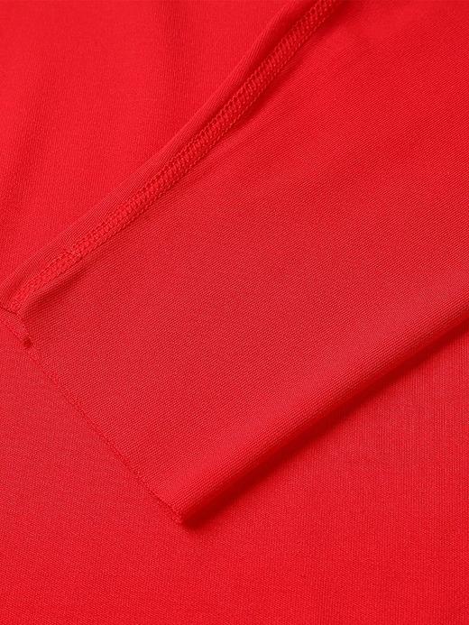 【海信嘉年华】爱慕先生男士秋衣秋裤红色套装NS74K491 商品图2