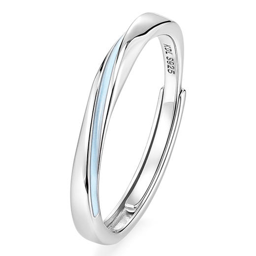 卡蒂罗/KADER 【发光】繁星蝴蝶夜光情侣对戒 接住招财的蝴蝶玄学 蝶光招财梦幻夜光会发光开口流苏戒指一对 商品图3