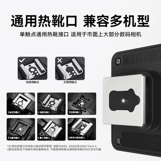 Ulanzi优篮子SL02萤火虫闪光灯机顶闪光灯单反微单相机外置便携迷你型闪光灯 商品图5