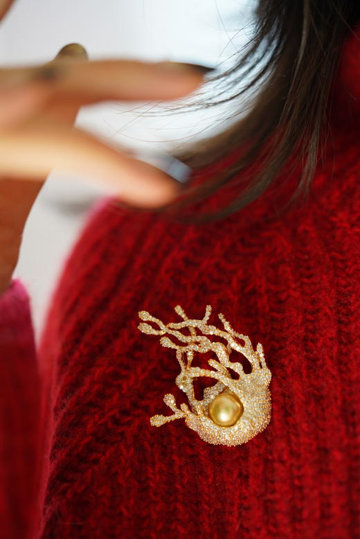 南阳金珍珠胸花「权游系列」 商品图3