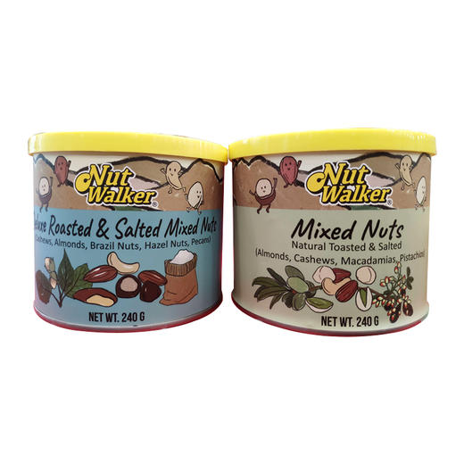 泰国进口喜乐果什锦树坚果/烘焙什锦坚果240g 有心选材 丰富饱满 营养美味 059806/059807 商品图0