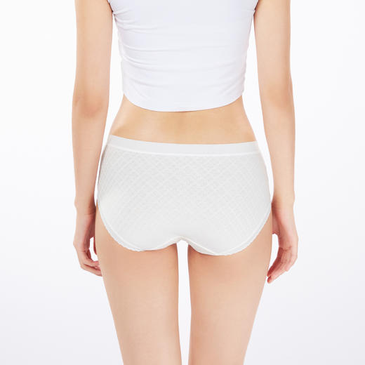 都市丽人纯棉系列RC提花舒肤棉平角裤LKH5C6 商品图3