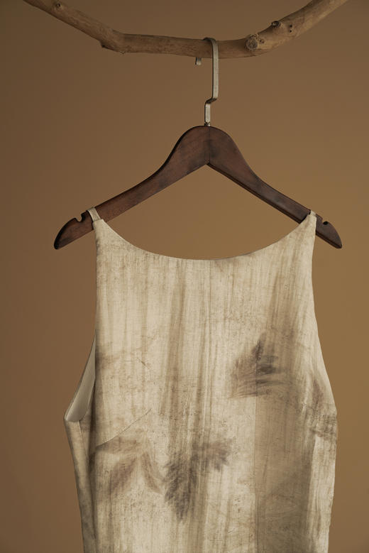 花影丝麻吊带裙 商品图1