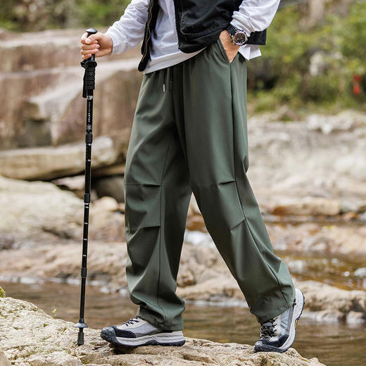 【一裤两穿 三防面料】SENDMR 秋冬新款男女同款户外降落伞裤（常规/加绒款） 商品图14