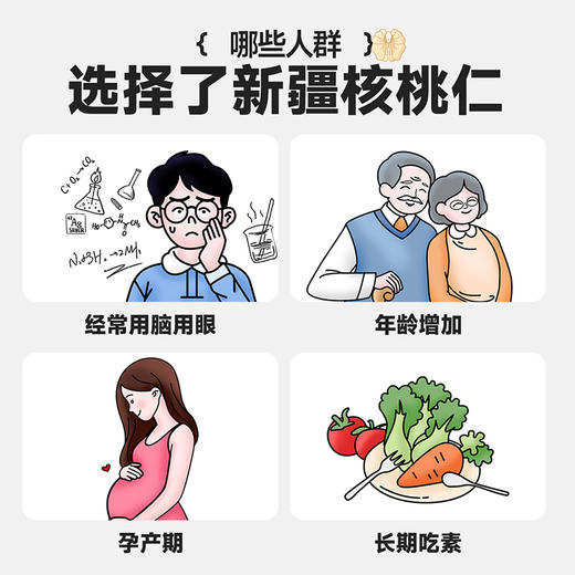 西域美农原味核桃仁250g 酥脆核桃仁新疆特产无壳坚果仁 商品图4