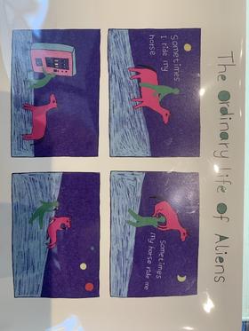 Diandian丨外星人漫画单页